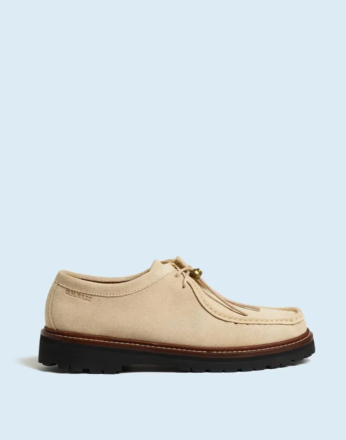 Men Dress Shoes and Loafer Madewell X GHBASS Wallace Suede Moc