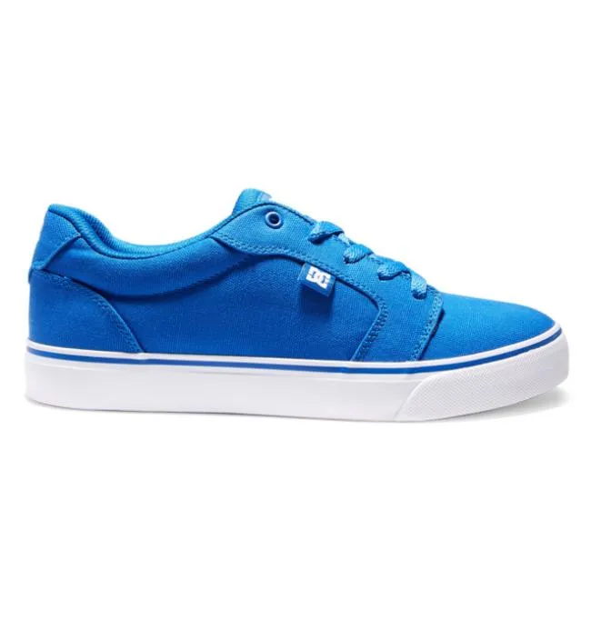 Men Essentials DC Men039s Anvil Canvas Shoes BlueWhite