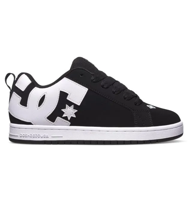 Men Essentials DC Men039s Court Graffik Shoes Black