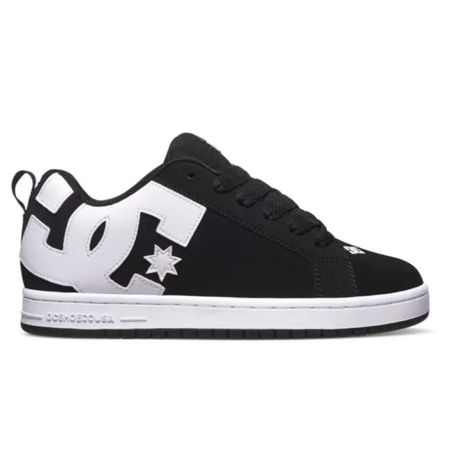 Men Essentials DC Men039s Court Graffik Shoes Black Men Essentials DC Men039s Court Graffik Shoes Black