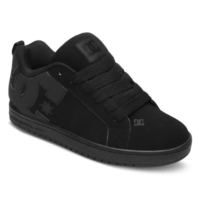 Men Essentials DC Men039s Court Graffik Shoes BlackBlackBlack Men Essentials DC Men039s Court Graffik Shoes BlackBlackBlack