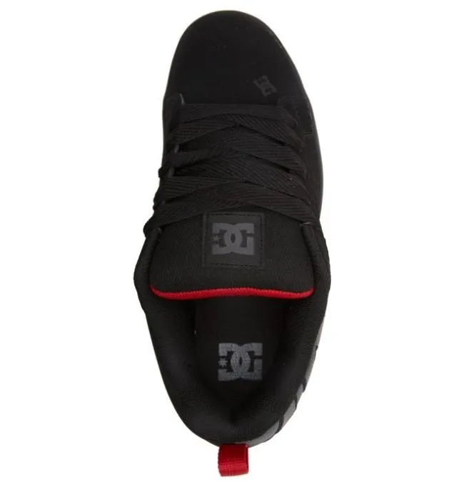 Men Essentials DC Men039s Court Graffik Shoes BlackGreyRed Men Essentials DC Men039s Court Graffik Shoes BlackGreyRed