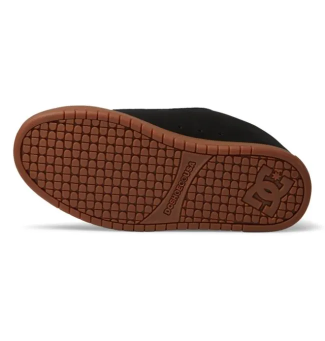 Men Essentials DC Men039s Court Graffik Shoes BlackGum Men Essentials DC Men039s Court Graffik Shoes BlackGum