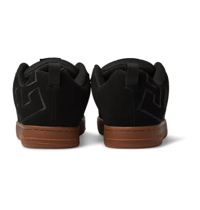 Men Essentials DC Men039s Court Graffik Shoes BlackGum Men Essentials DC Men039s Court Graffik Shoes BlackGum