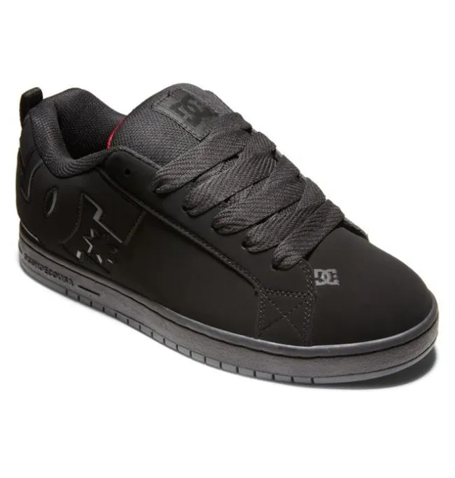 Men Essentials DC Men039s Court Graffik Shoes BlackRed Men Essentials DC Men039s Court Graffik Shoes BlackRed