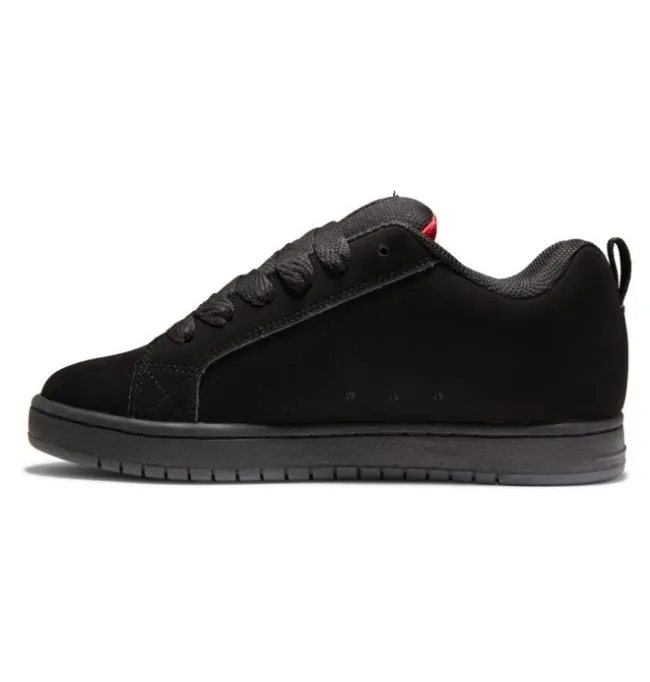 Men Essentials DC Men039s Court Graffik Shoes BlackRed Men Essentials DC Men039s Court Graffik Shoes BlackRed