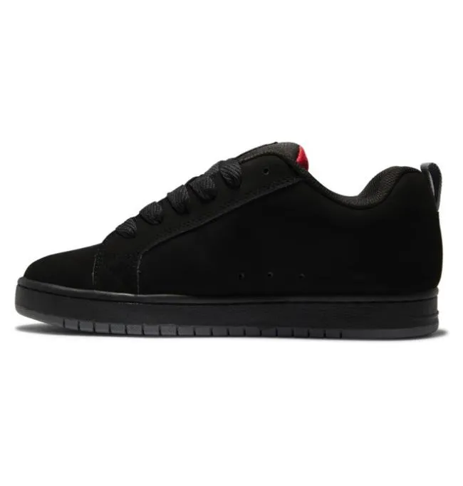 Men Essentials DC Men039s Court Graffik Shoes BlackRed Print Men Essentials DC Men039s Court Graffik Shoes BlackRed Print