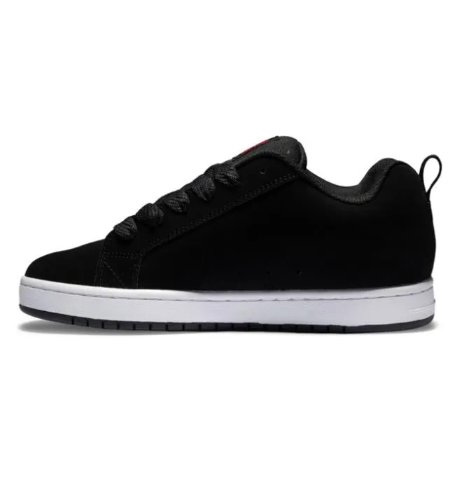 Men Essentials DC Men039s Court Graffik Shoes BlackRedWhite Men Essentials DC Men039s Court Graffik Shoes BlackRedWhite