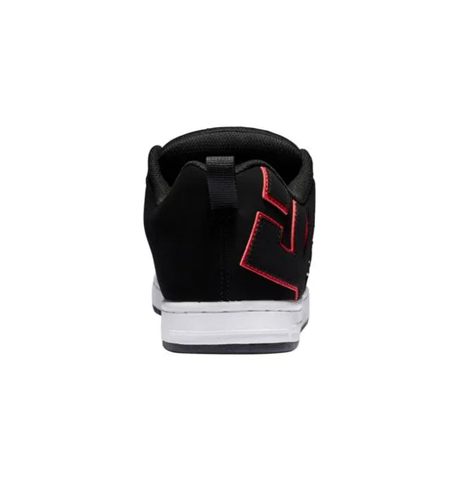 Men Essentials DC Men039s Court Graffik Shoes BlackRedWhite Men Essentials DC Men039s Court Graffik Shoes BlackRedWhite
