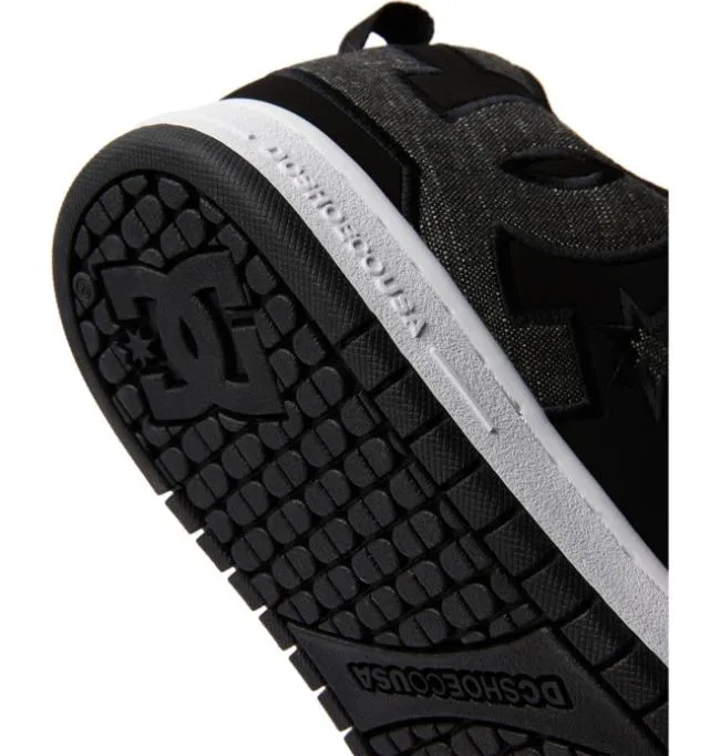 Men Essentials DC Men039s Court Graffik Shoes Black Resin Men Essentials DC Men039s Court Graffik Shoes Black Resin