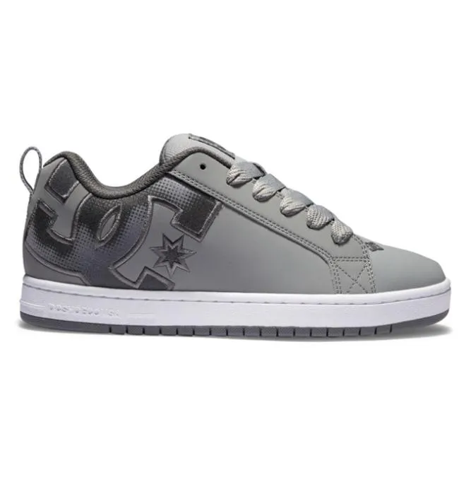 Men Essentials DC Men039s Court Graffik Shoes GreyGreyGrey