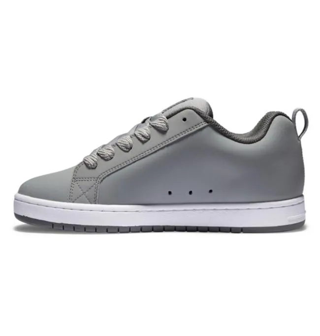 Men Essentials DC Men039s Court Graffik Shoes GreyGreyGrey Men Essentials DC Men039s Court Graffik Shoes GreyGreyGrey