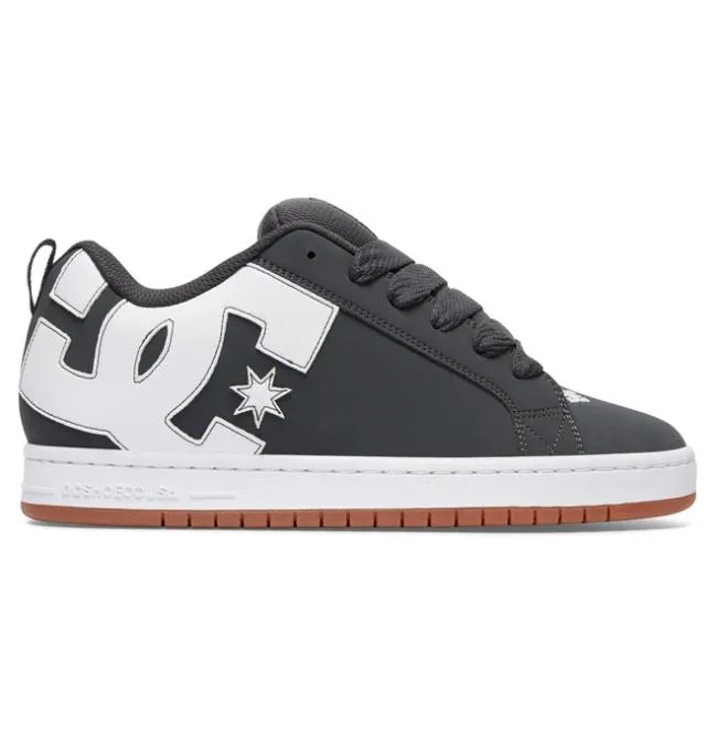 Men Essentials DC Men039s Court Graffik Shoes GreyGum