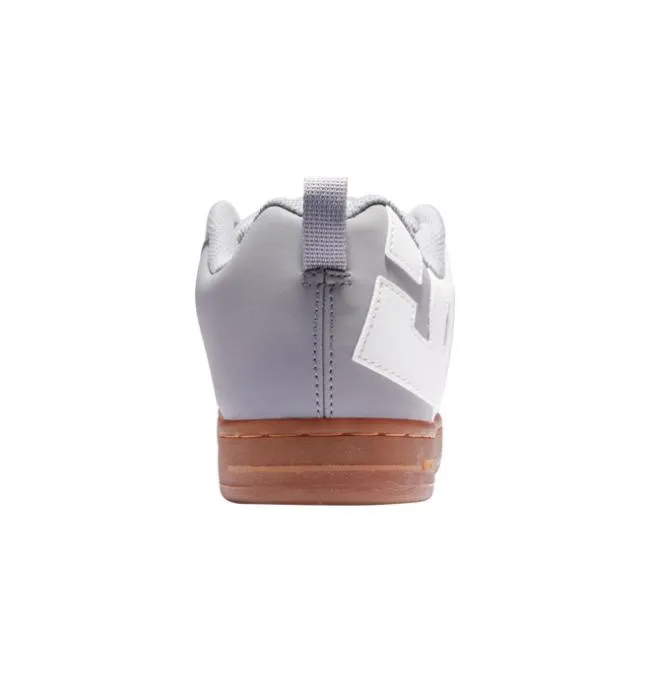 Men Essentials DC Men039s Court Graffik Shoes GreyGum Men Essentials DC Men039s Court Graffik Shoes GreyGum