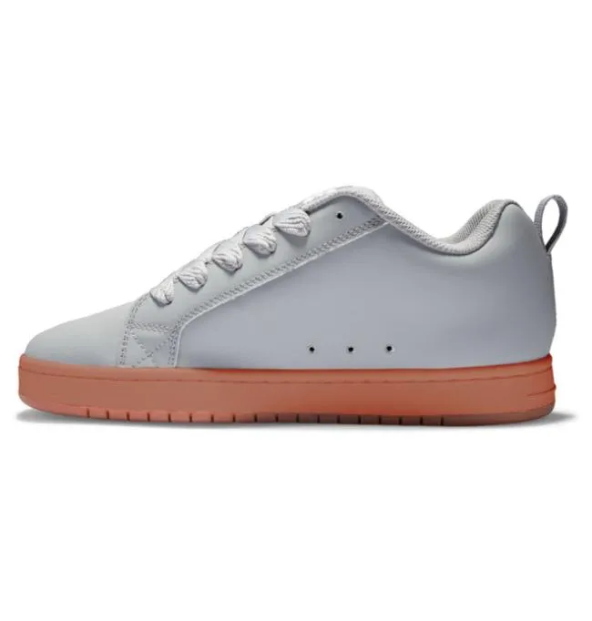 Men Essentials DC Men039s Court Graffik Shoes GreyGum Men Essentials DC Men039s Court Graffik Shoes GreyGum