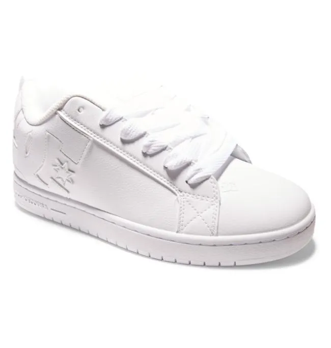 Men Essentials DC Men039s Court Graffik Shoes White Men Essentials DC Men039s Court Graffik Shoes White