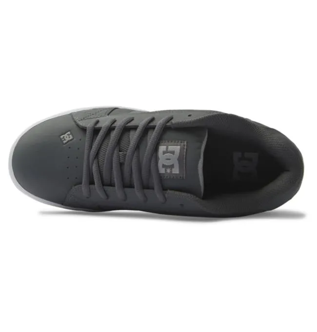 Men Essentials DC Men039s Net Shoes Heather GreyWhite Men Essentials DC Men039s Net Shoes Heather GreyWhite