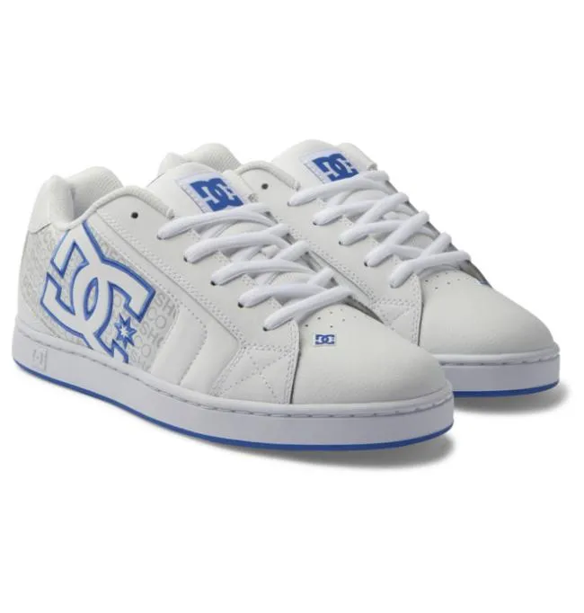 Men Essentials DC Men039s Net Shoes WhiteGreyBlue Men Essentials DC Men039s Net Shoes WhiteGreyBlue