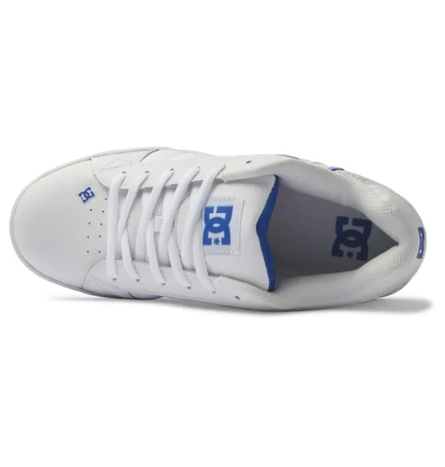 Men Essentials DC Men039s Net Shoes WhiteGreyBlue Men Essentials DC Men039s Net Shoes WhiteGreyBlue