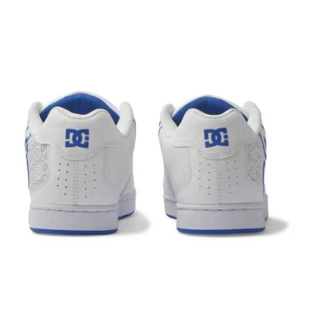 Men Essentials DC Men039s Net Shoes WhiteGreyBlue Men Essentials DC Men039s Net Shoes WhiteGreyBlue
