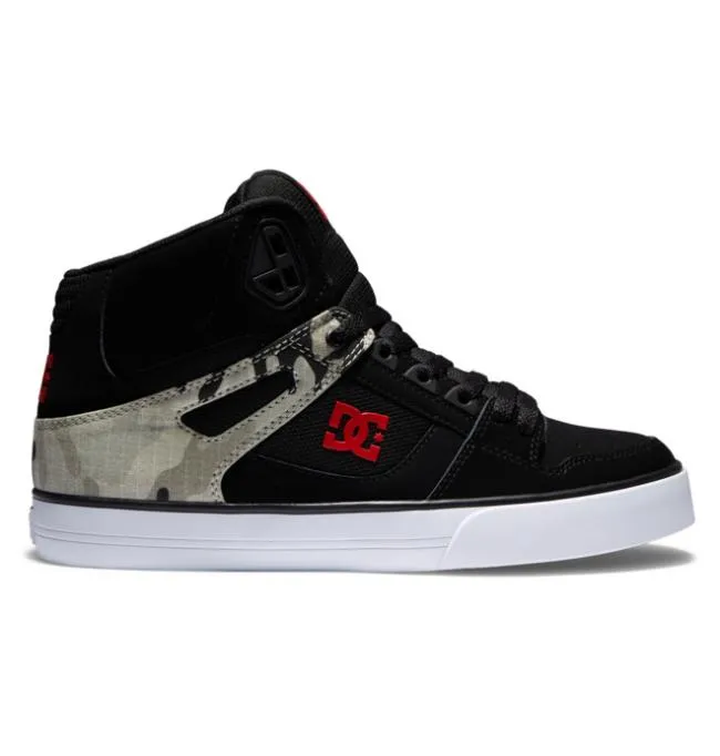 Men Essentials DC Men039s Pure Shoes Astro Camo Black