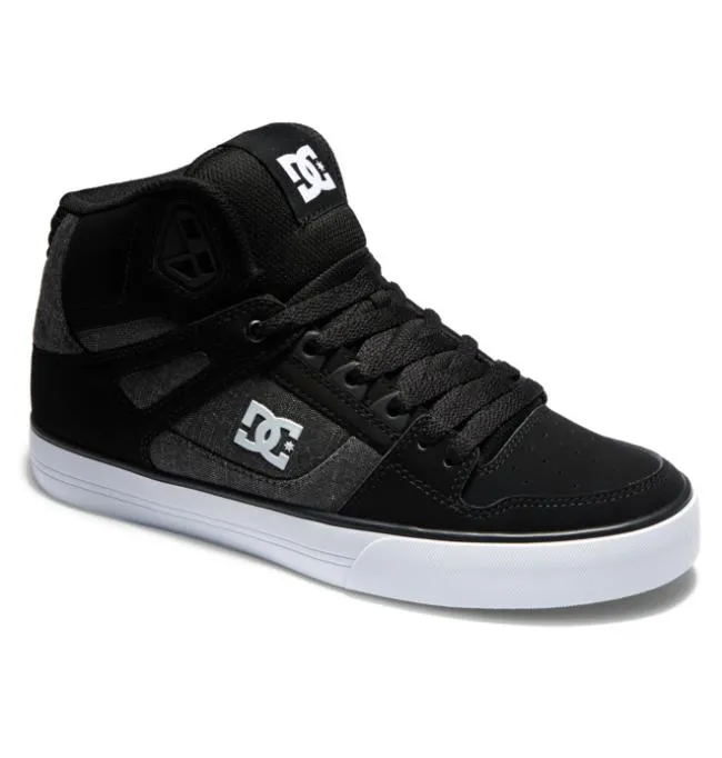 Men Essentials DC Men039s Pure Shoes BlackBattleship Men Essentials DC Men039s Pure Shoes BlackBattleship