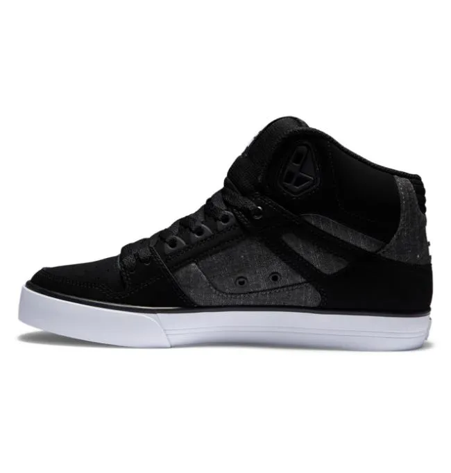 Men Essentials DC Men039s Pure Shoes BlackBattleship Men Essentials DC Men039s Pure Shoes BlackBattleship