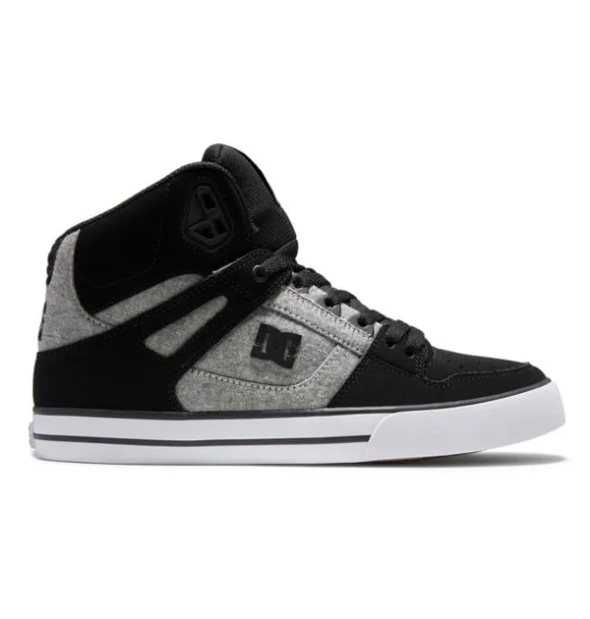 Men Essentials DC Men039s Pure Shoes BlackBattleshipArmor