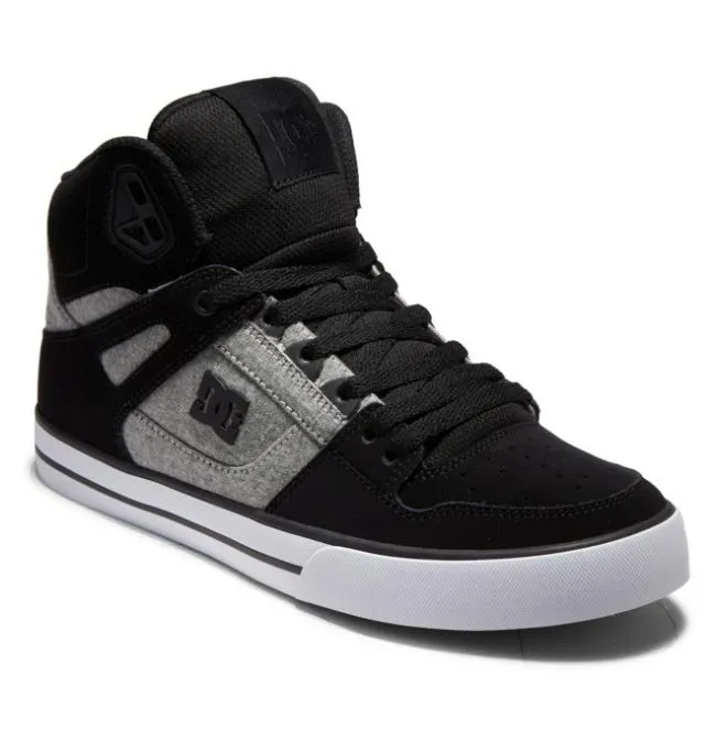 Men Essentials DC Men039s Pure Shoes BlackBattleshipArmor