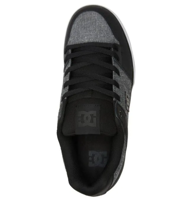 Men Essentials DC Men039s Pure Shoes BlackBattleshipBlack Men Essentials DC Men039s Pure Shoes BlackBattleshipBlack