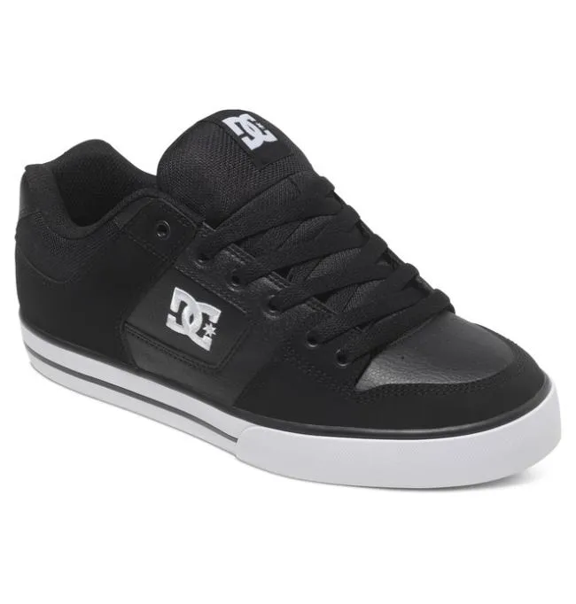 Men Essentials DC Men039s Pure Shoes BlackBlackWhite Men Essentials DC Men039s Pure Shoes BlackBlackWhite