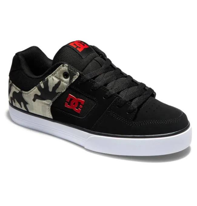 Men Essentials DC Men039s Pure Shoes Black Camouflage Men Essentials DC Men039s Pure Shoes Black Camouflage