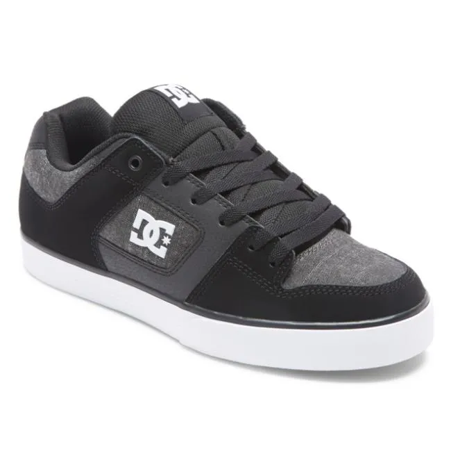 Men Essentials DC Men039s Pure Shoes BlackDark Slate Men Essentials DC Men039s Pure Shoes BlackDark Slate