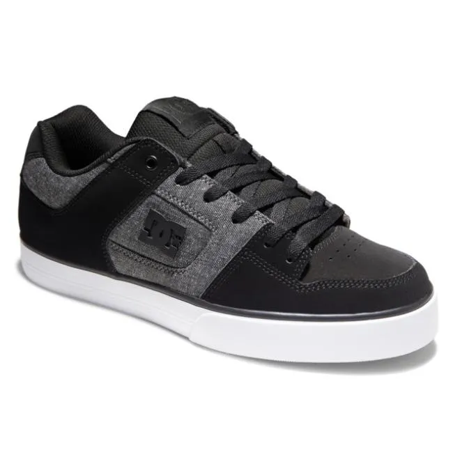 Men Essentials DC Men039s Pure Shoes BlackGreyBlack Men Essentials DC Men039s Pure Shoes BlackGreyBlack