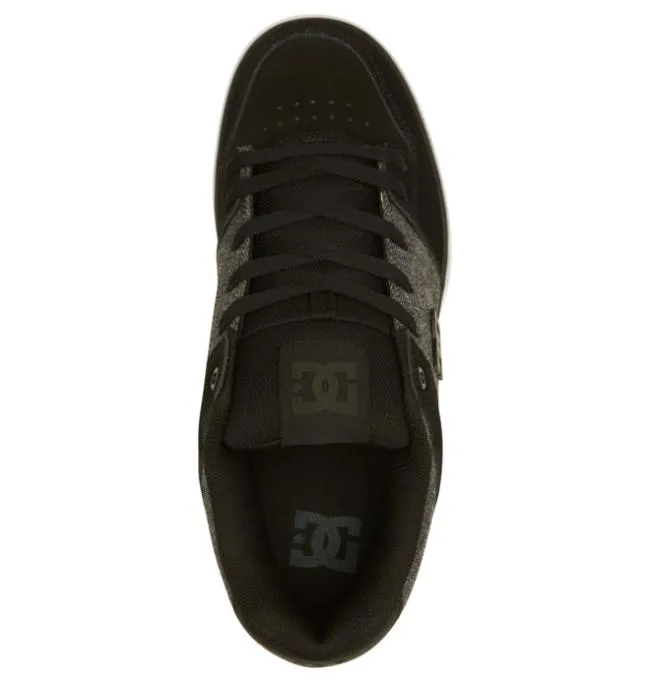 Men Essentials DC Men039s Pure Shoes BlackGreyBlack Men Essentials DC Men039s Pure Shoes BlackGreyBlack