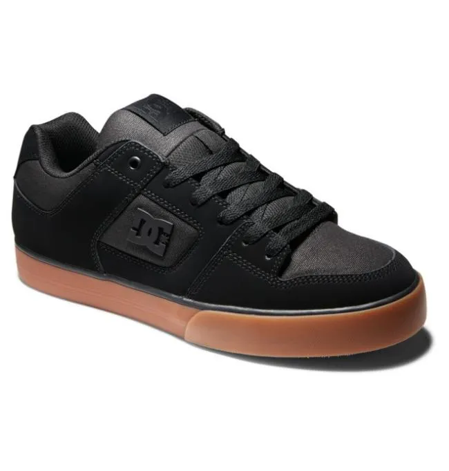 Men Essentials DC Men039s Pure Shoes BlackGum Men Essentials DC Men039s Pure Shoes BlackGum