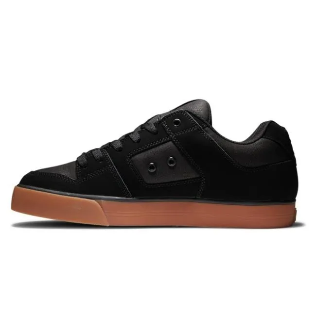 Men Essentials DC Men039s Pure Shoes BlackGum Men Essentials DC Men039s Pure Shoes BlackGum
