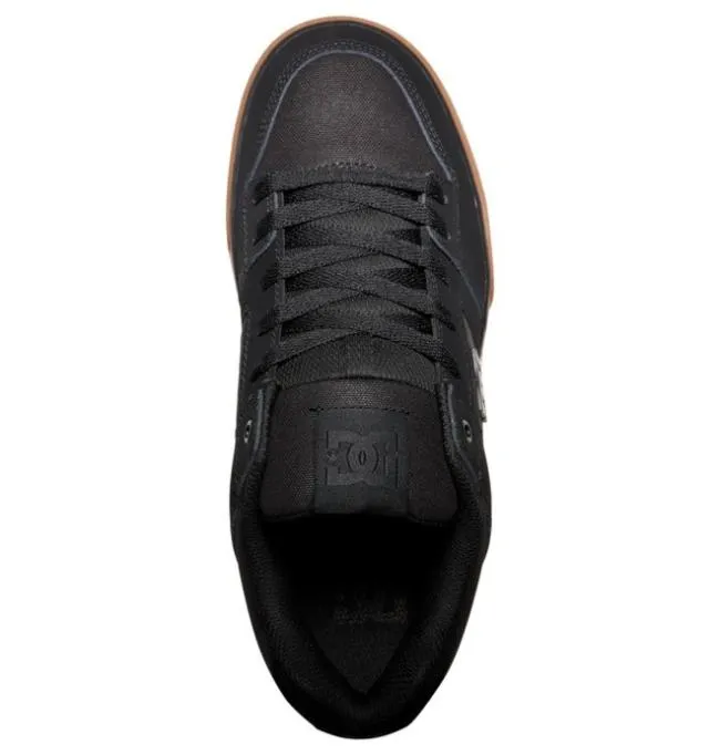 Men Essentials DC Men039s Pure Shoes BlackGum Men Essentials DC Men039s Pure Shoes BlackGum