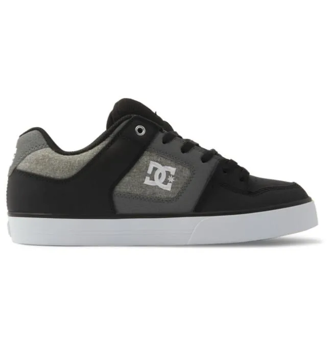 Men Essentials DC Men039s Pure Shoes BlackWhiteArmor