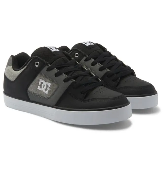Men Essentials DC Men039s Pure Shoes BlackWhiteArmor Men Essentials DC Men039s Pure Shoes BlackWhiteArmor