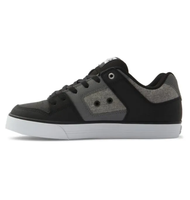 Men Essentials DC Men039s Pure Shoes BlackWhiteArmor Men Essentials DC Men039s Pure Shoes BlackWhiteArmor