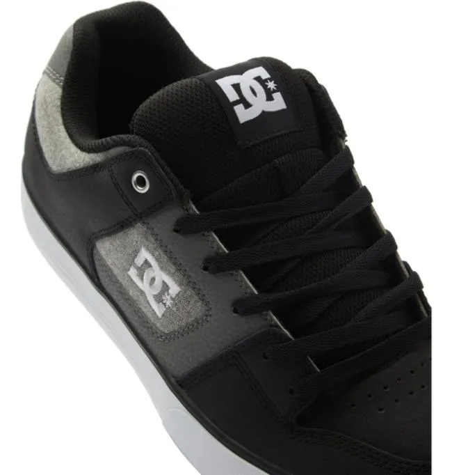 Men Essentials DC Men039s Pure Shoes BlackWhiteArmor Men Essentials DC Men039s Pure Shoes BlackWhiteArmor