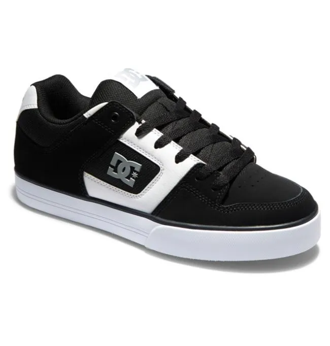 Men Essentials DC Men039s Pure Shoes BlackWhiteGum Men Essentials DC Men039s Pure Shoes BlackWhiteGum