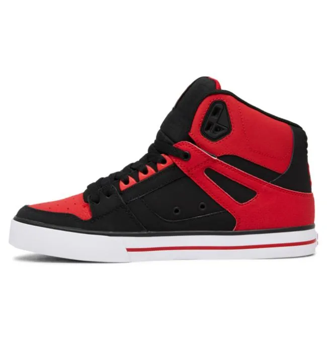 Men Essentials DC Men039s Pure Shoes Fiery RedWhiteBlack Men Essentials DC Men039s Pure Shoes Fiery RedWhiteBlack