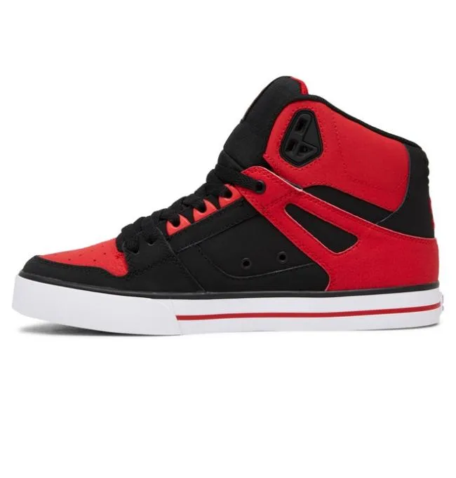 Men Essentials DC Men039s Pure Shoes Fiery RedWhiteBlack Men Essentials DC Men039s Pure Shoes Fiery RedWhiteBlack