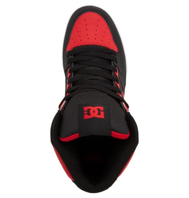 Men Essentials DC Men039s Pure Shoes Fiery RedWhiteBlack Men Essentials DC Men039s Pure Shoes Fiery RedWhiteBlack