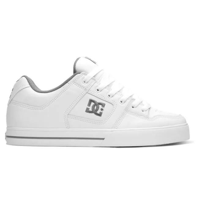 Men Essentials DC Men039s Pure Shoes WhiteBattleshipWhite Men Essentials DC Men039s Pure Shoes WhiteBattleshipWhite