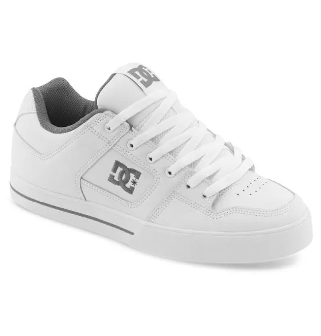 Men Essentials DC Men039s Pure Shoes WhiteBattleshipWhite Men Essentials DC Men039s Pure Shoes WhiteBattleshipWhite