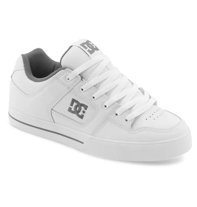 Men Essentials DC Men039s Pure Shoes WhiteBattleshipWhite Men Essentials DC Men039s Pure Shoes WhiteBattleshipWhite