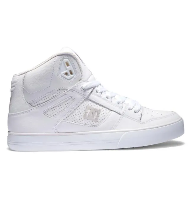 Men Essentials DC Men039s Pure Shoes WhiteGrey